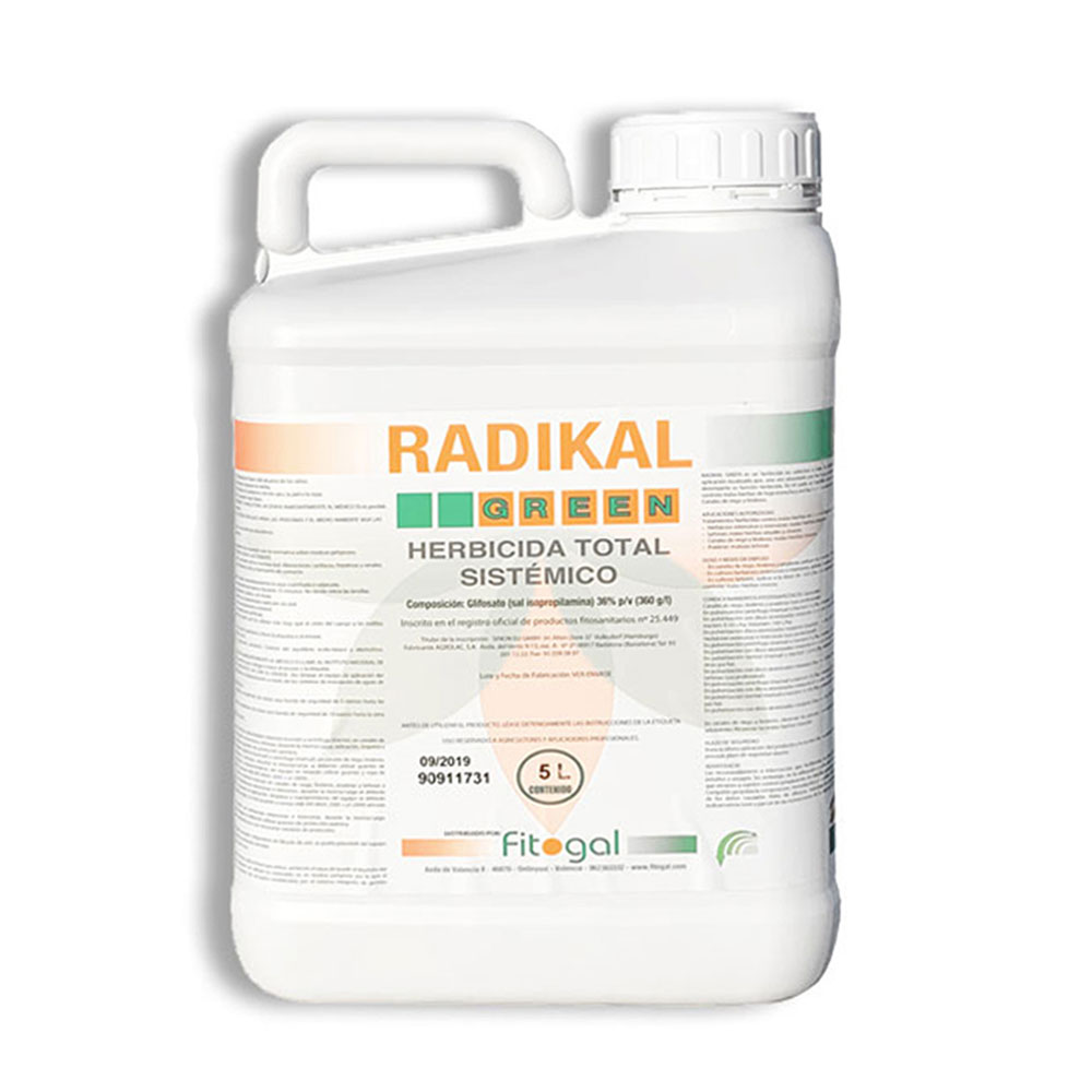 Herbicide Radikal Professionnel 5L tous jardins – Herbicide France
